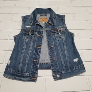 Hollister denim vest
